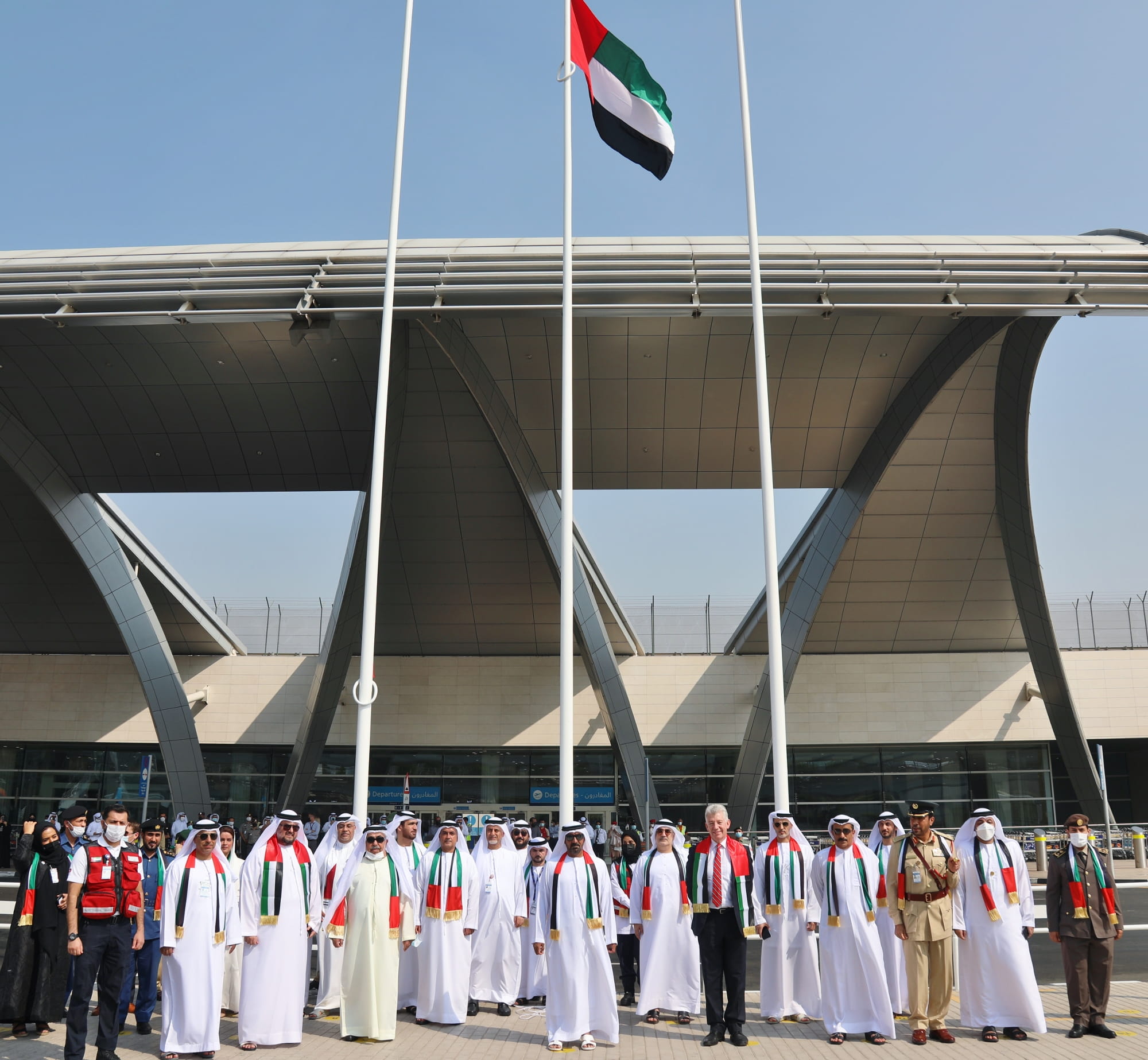 DXB Joins The UAE In Flag Day Celebrations