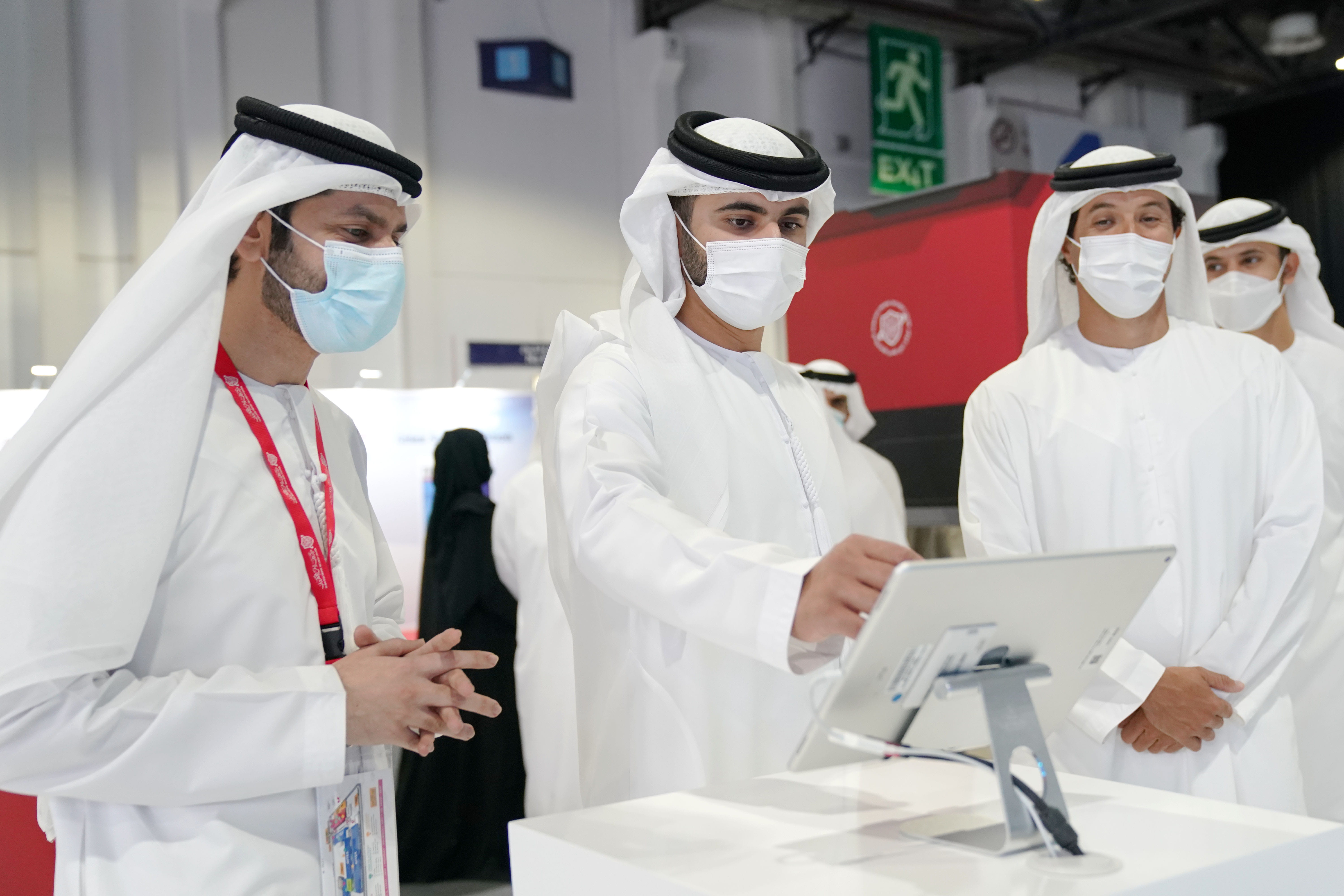 Mansoor Bin Mohammed Tours GITEX Technology Week