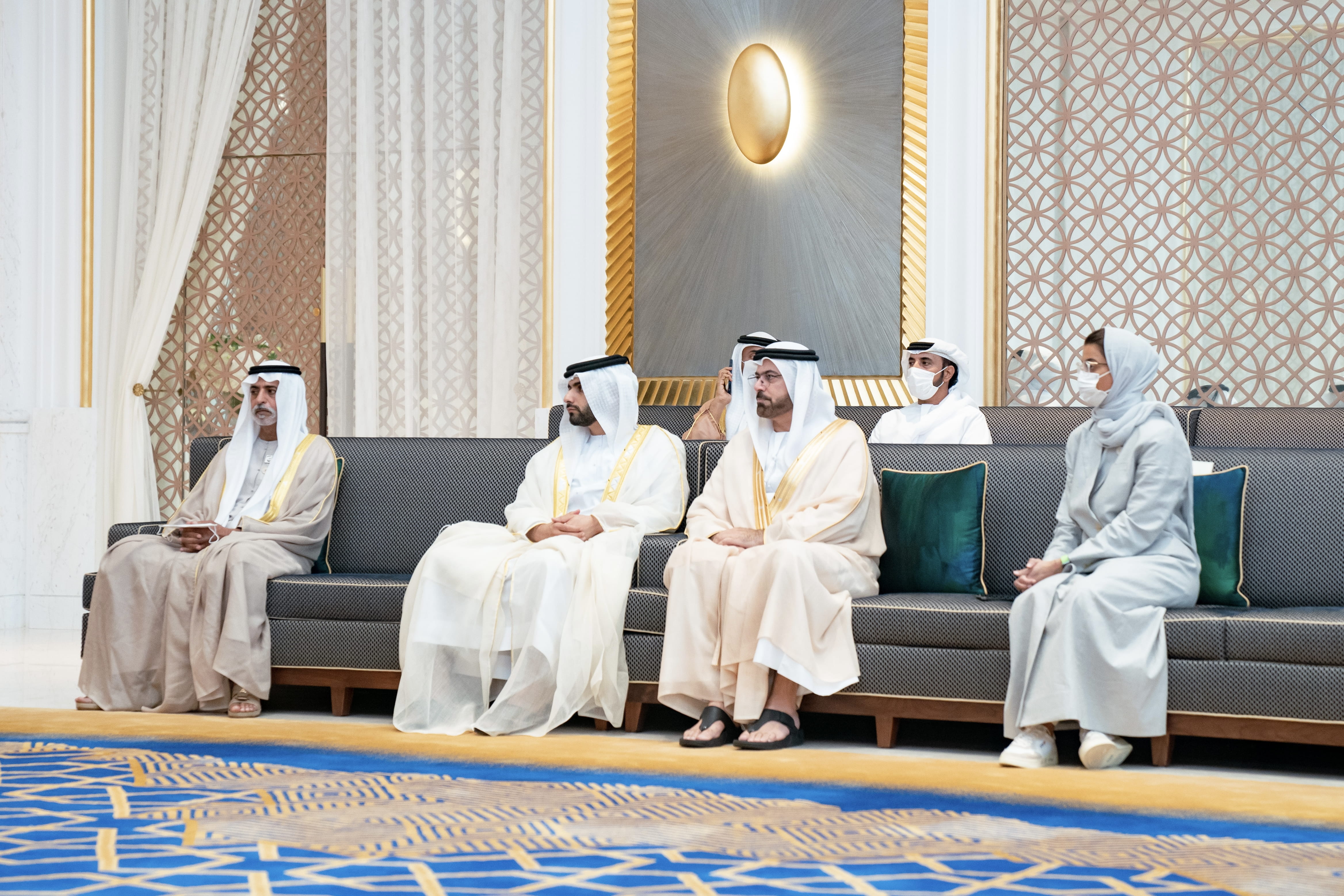 Bb Rashid Mohammed bin Rashid and President of Costa Rica witness the signing of ...