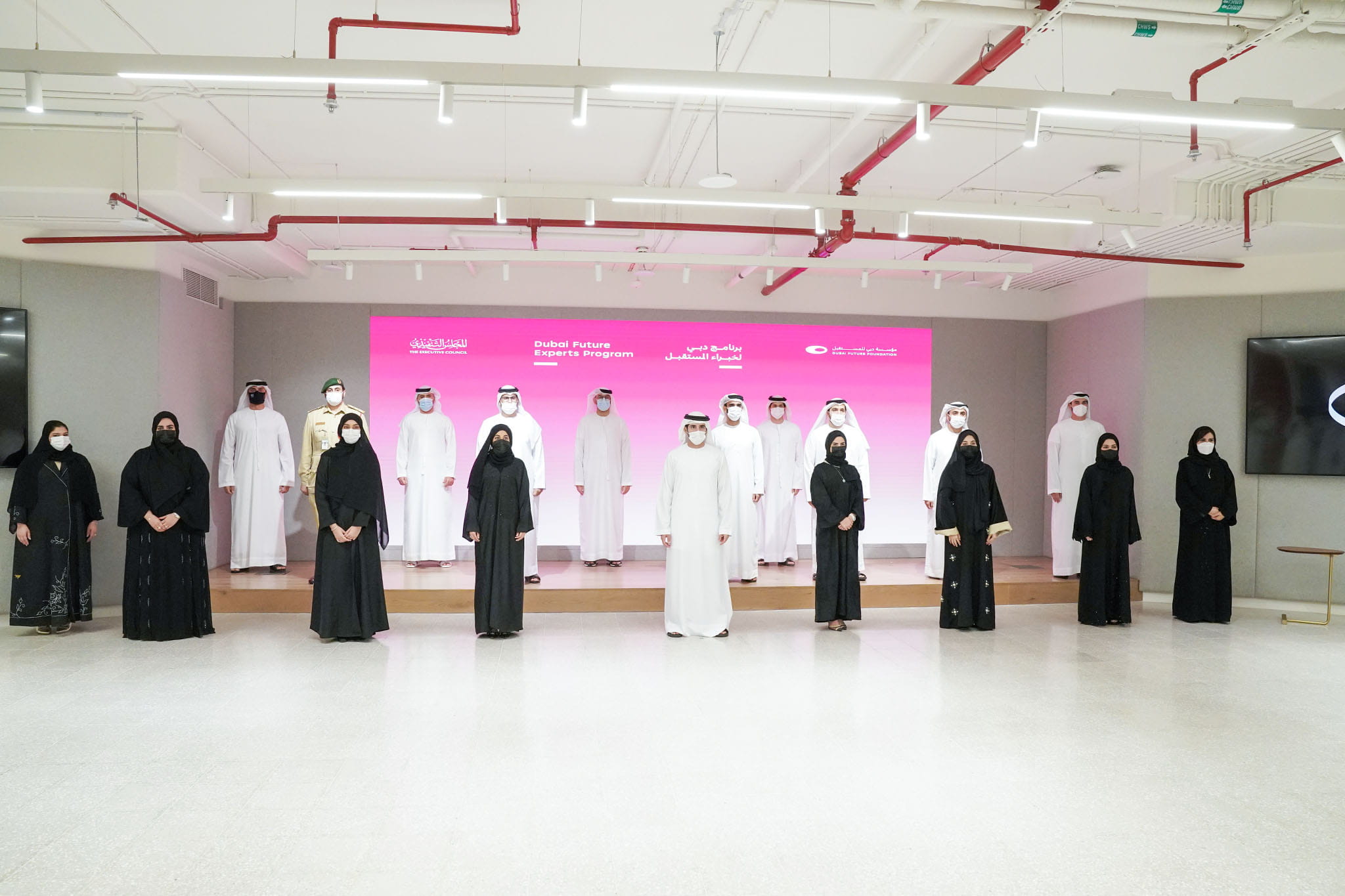 Hamdan bin Mohammed attends the graduation of the first batch of the ...