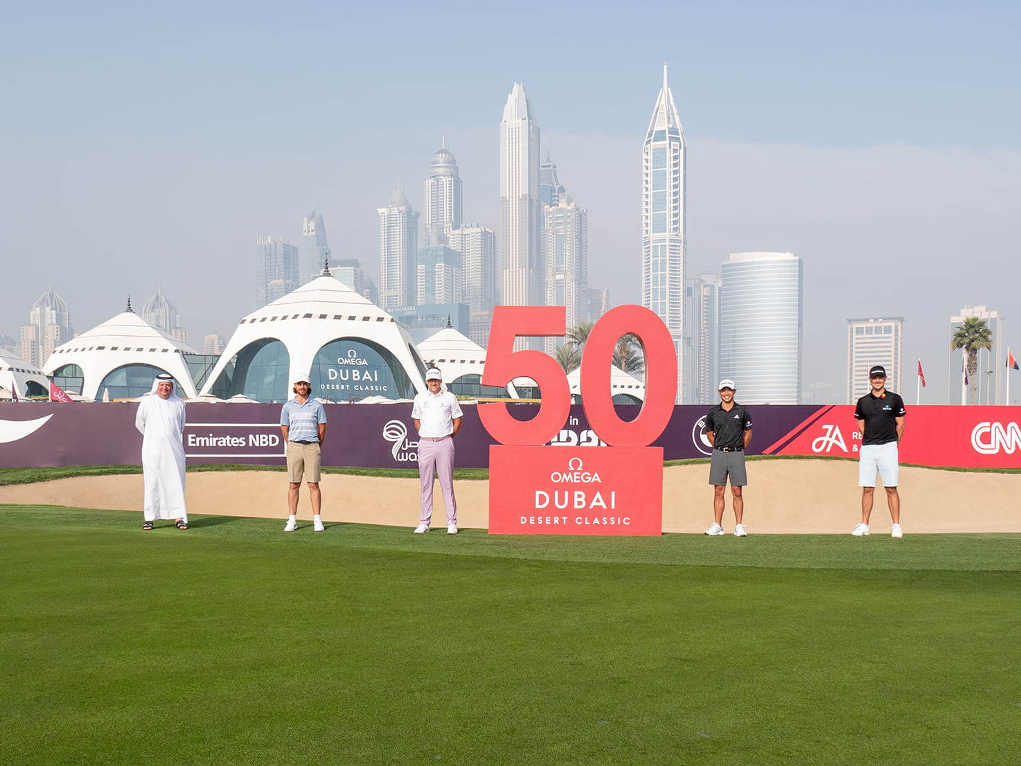 Golf Icons Assemble to Celebrate 50 Years of the UAE at the 2021