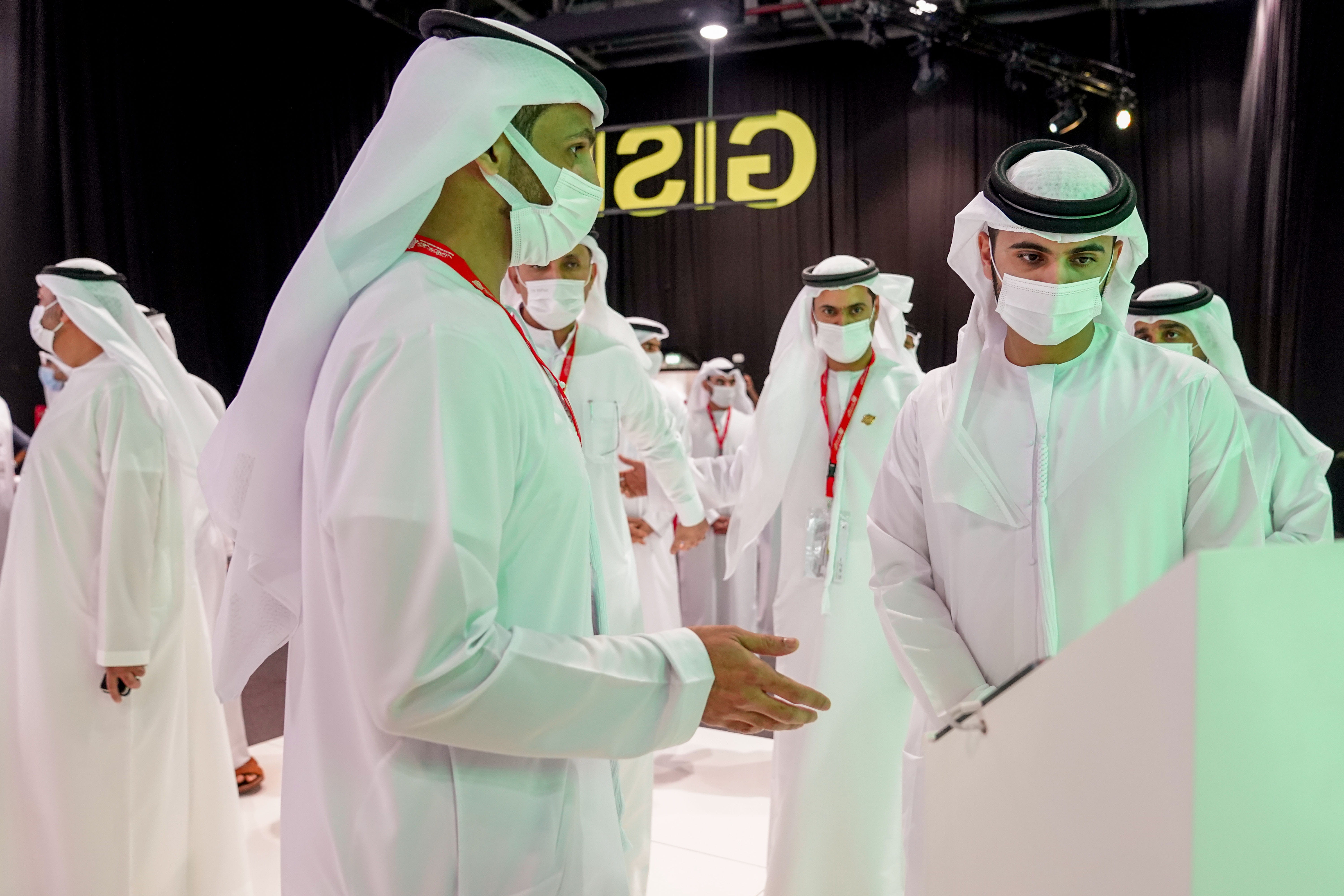 Mansoor Bin Mohammed Opens GISEC 2021