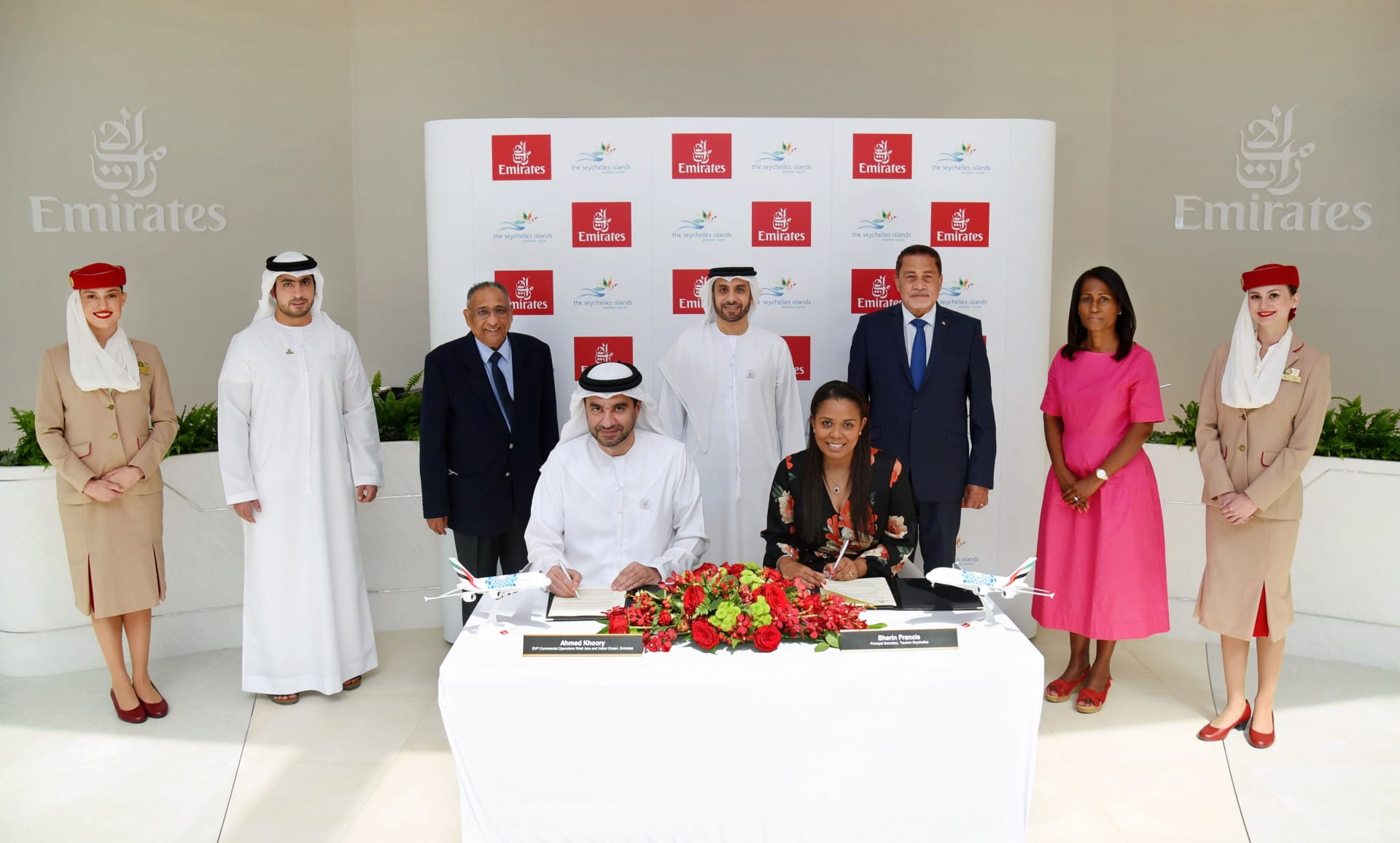 Emirates renews its commitment to Seychelles at Expo 2020