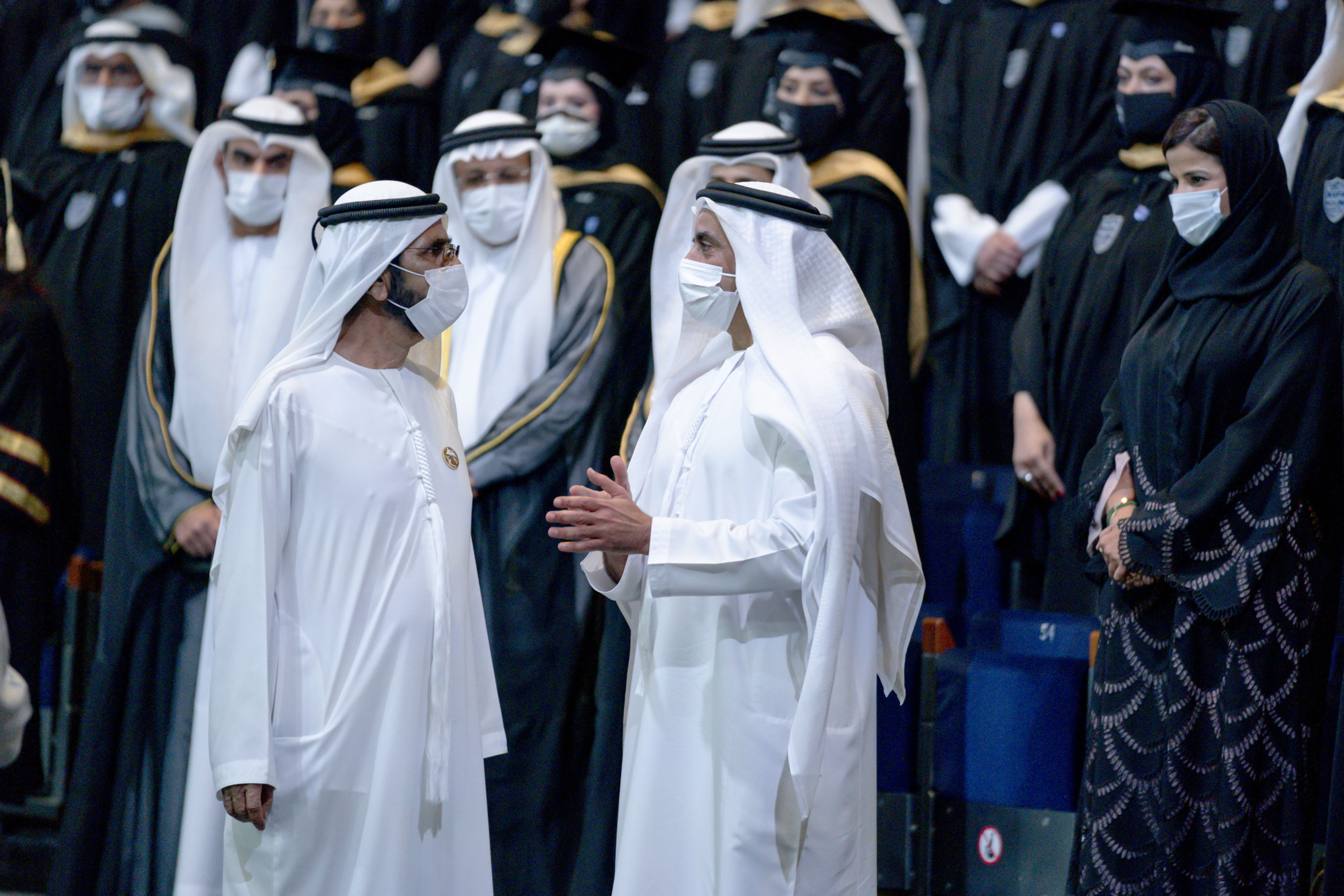 Mohammed Bin Rashid Attends MBRSG Graduation Ceremony