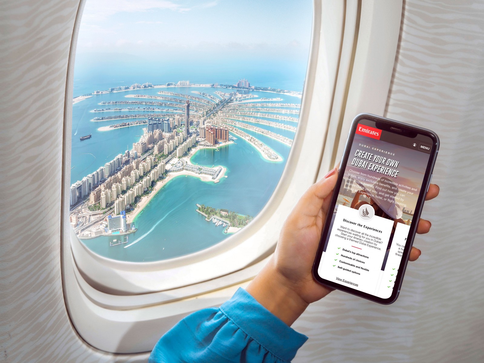 Emirates führt eine leistungsstarke Plattform ein, auf der Kunden Reiserouten nach Dubai und den Vereinigten Arabischen Emiraten nach Bedarf durchsuchen und buchen können