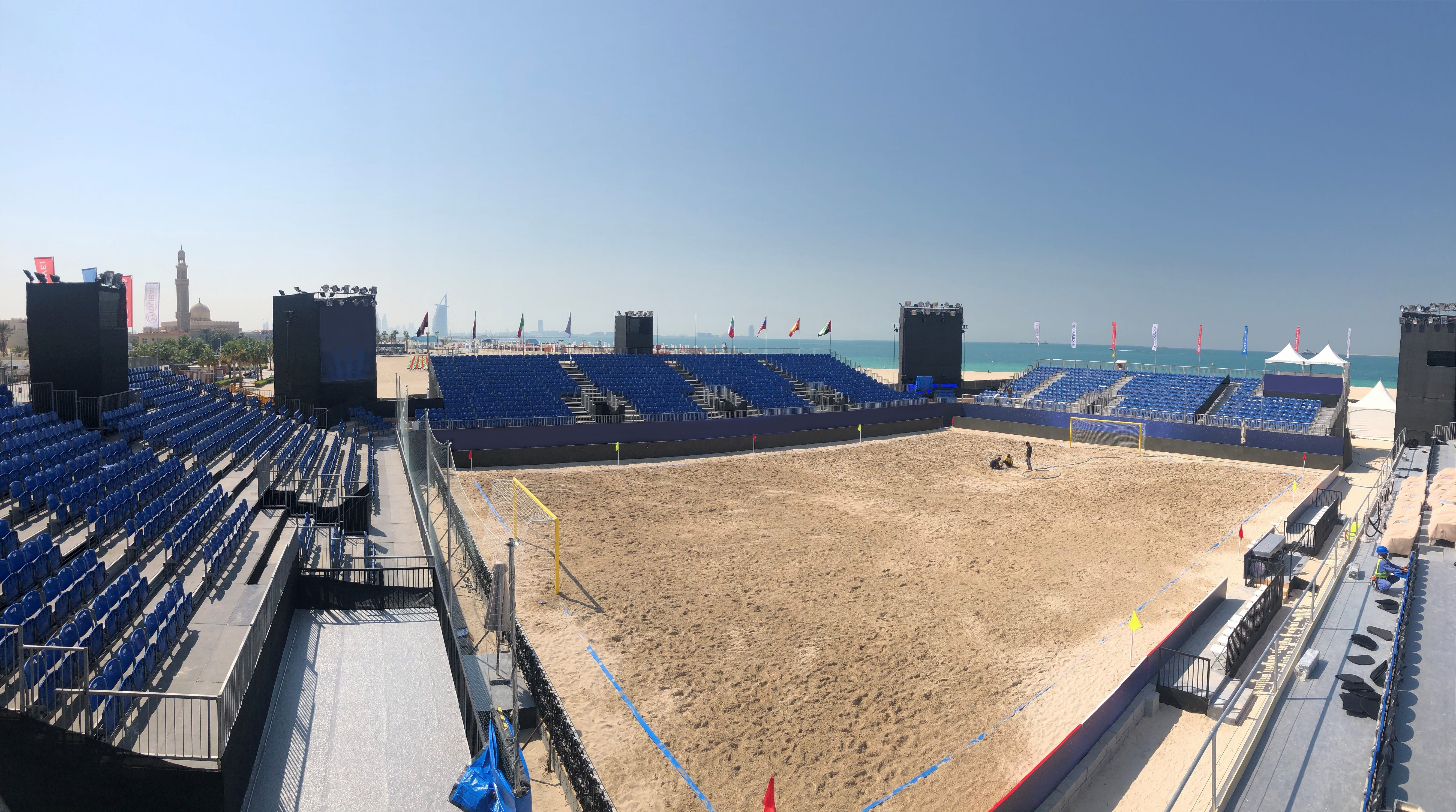 Dubai completes Preparations to host the “Beach Games Festival” with ...