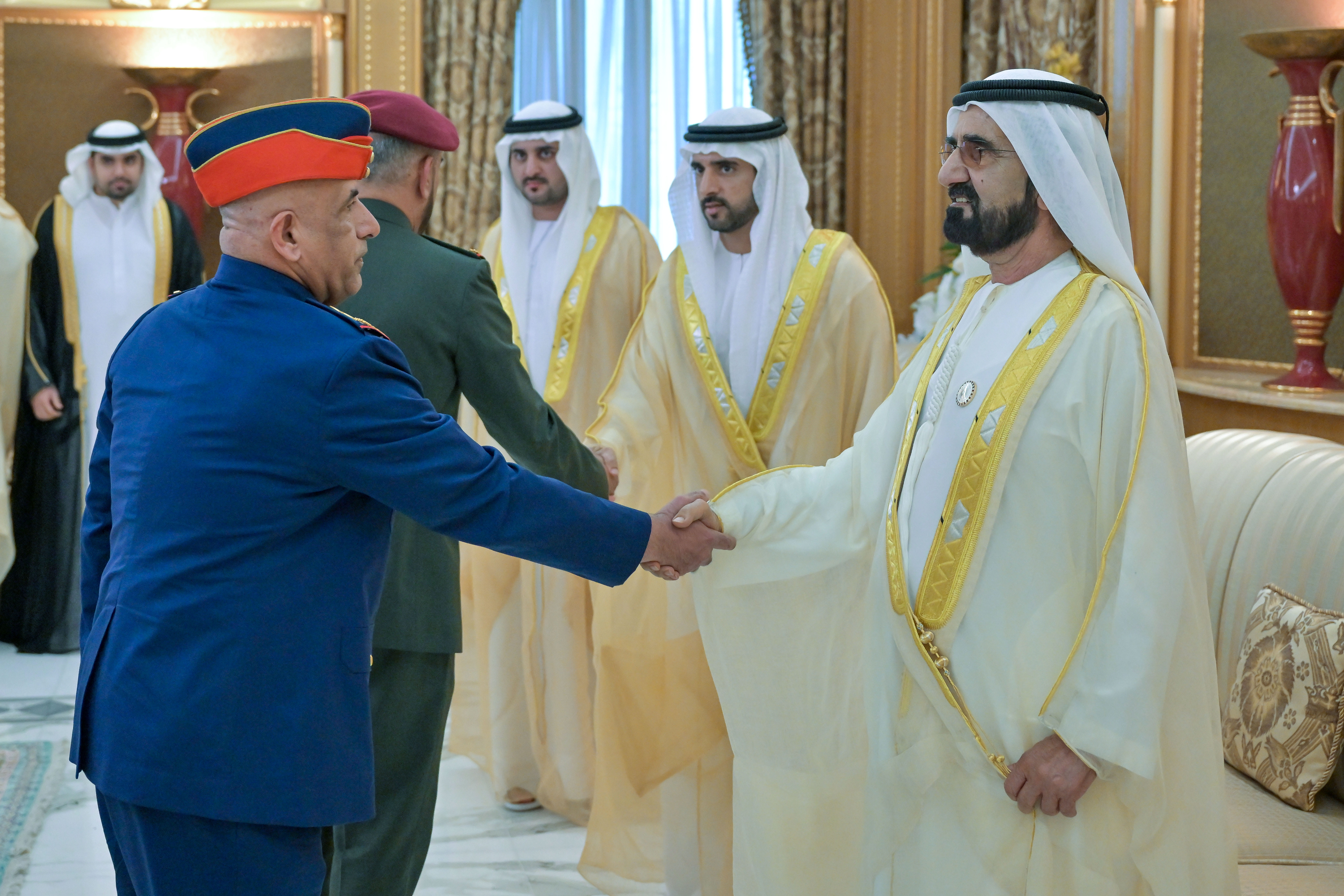 Mohammed bin Rashid receives well-wishers on Eid Al Fitr