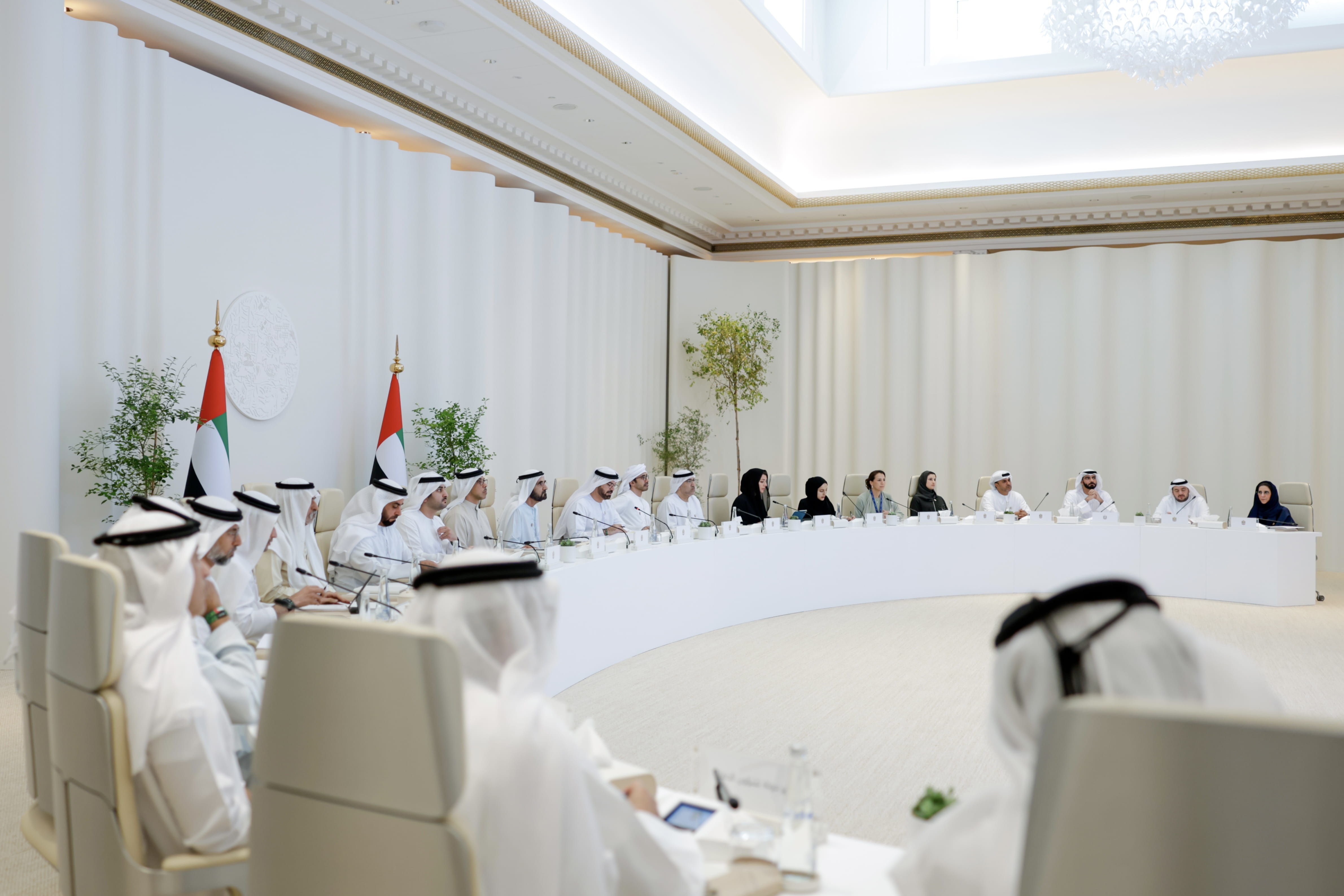 Mohammed Bin Rashid Chairs UAE Cabinet Meeting In Expo City Dubai