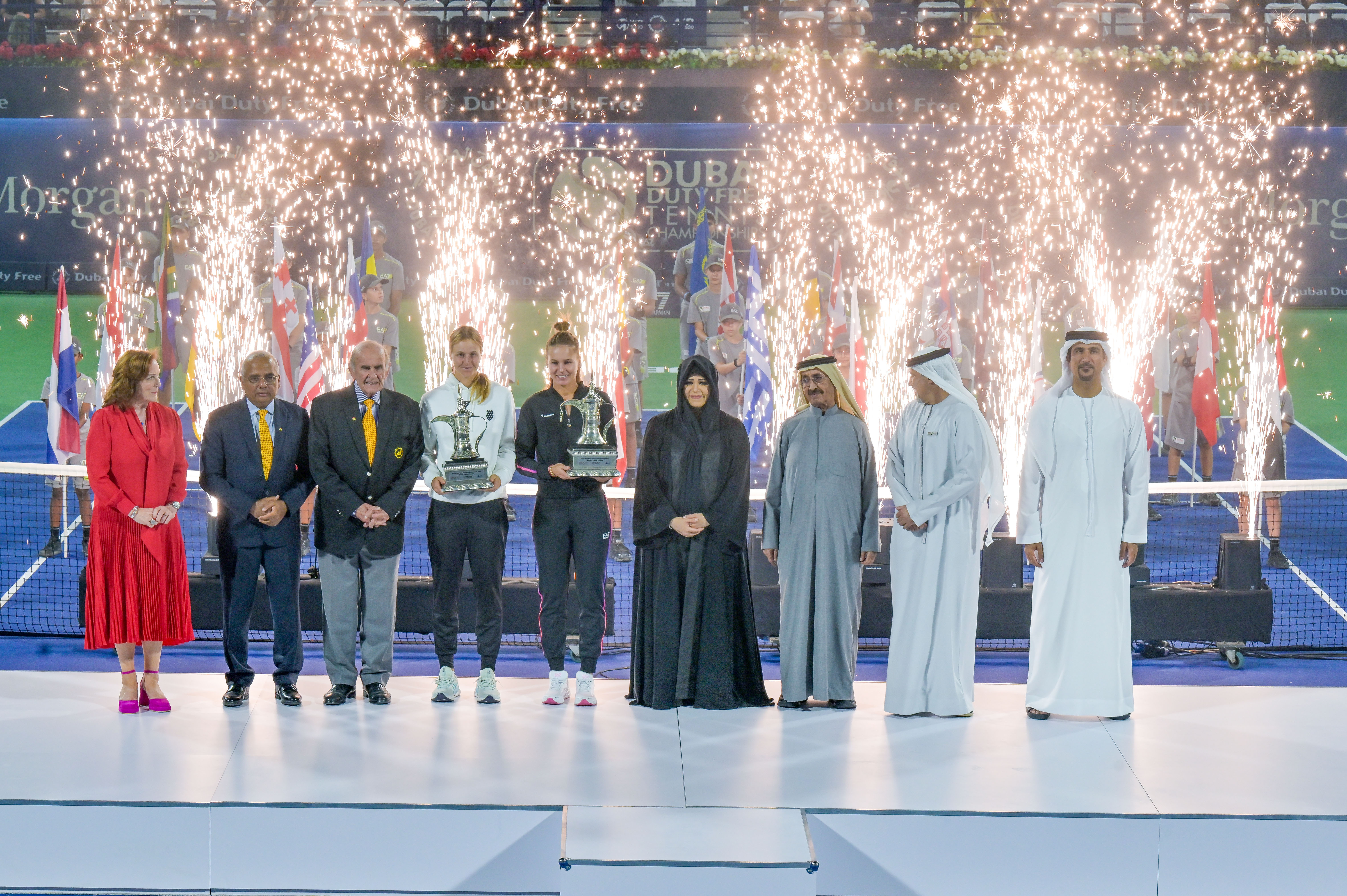 Dubai Duty Free Tennis celebrates WTA's 50th anniversary