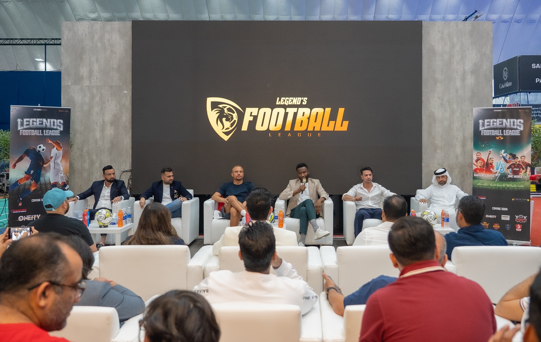 Legend's Football League headed for a spectacular launch in Dubai on Nov 18