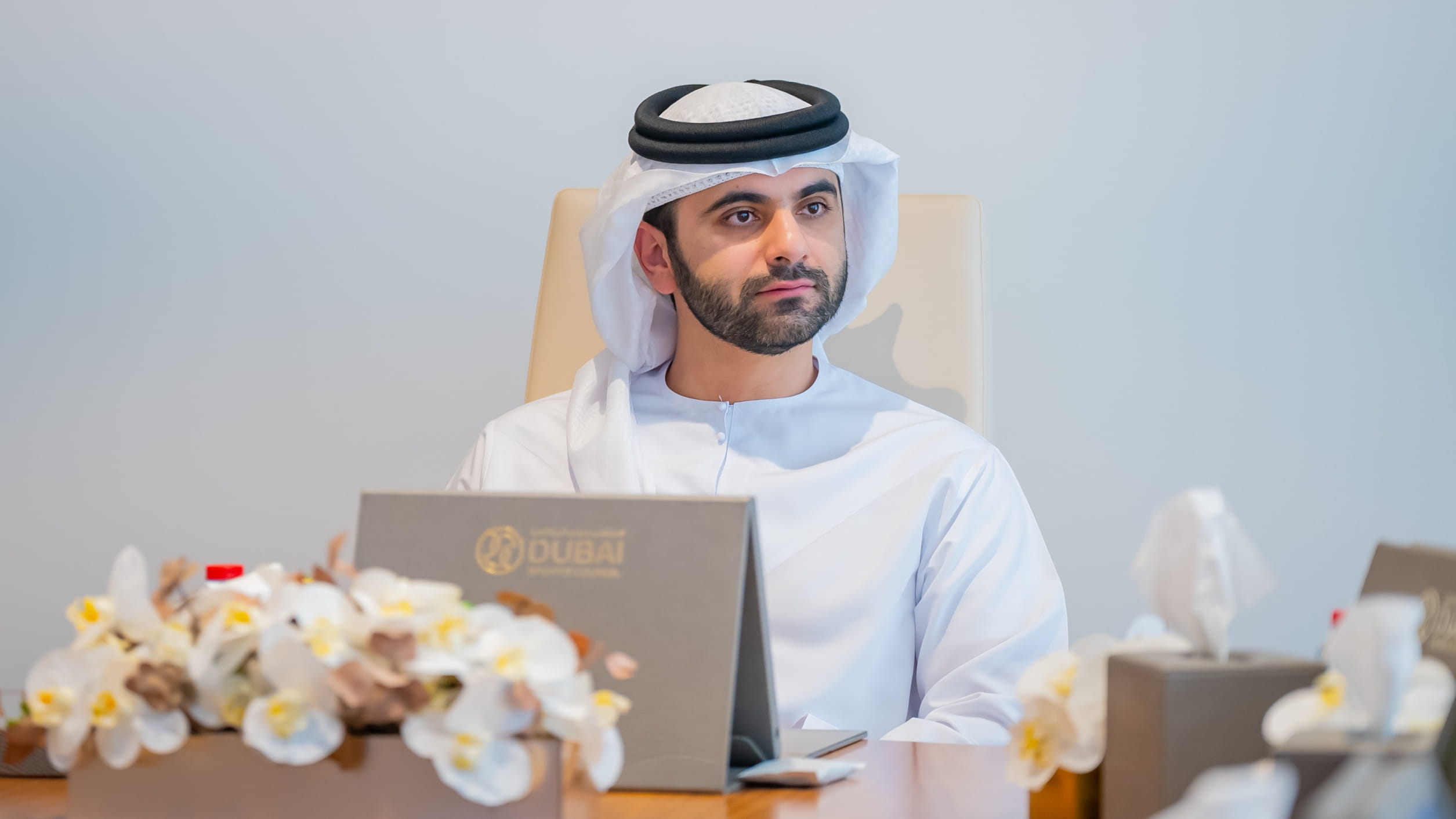 Mansoor Bin Mohammed Chairs A Meeting Of The Dubai Sports Council