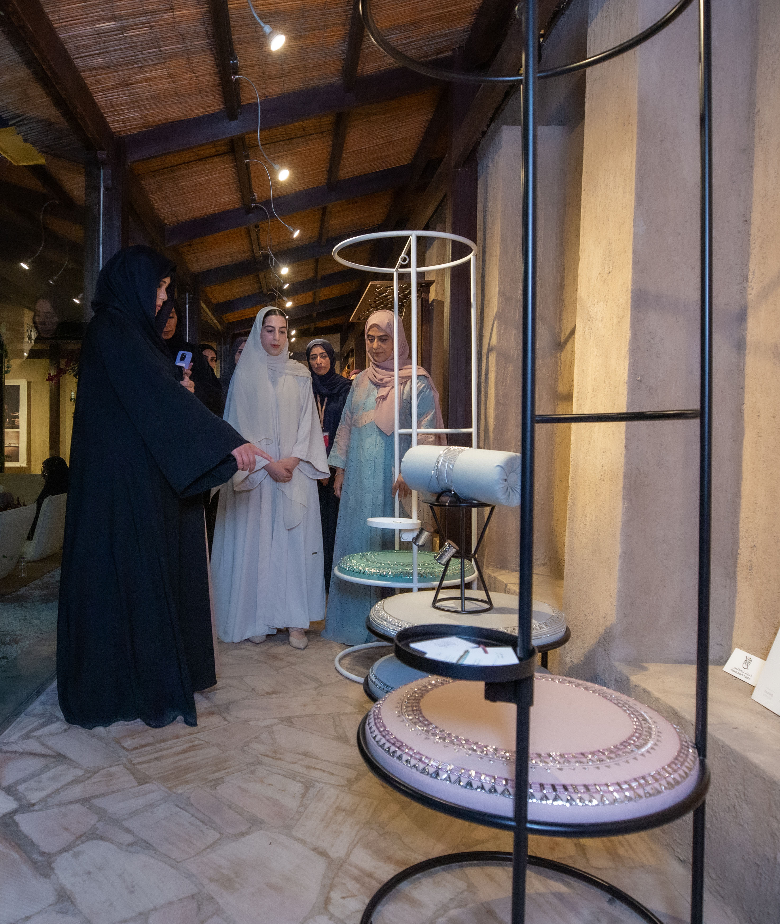 Latifa Bint Mohammed Visits 11th Edition Of Sikka Art And Design Festival