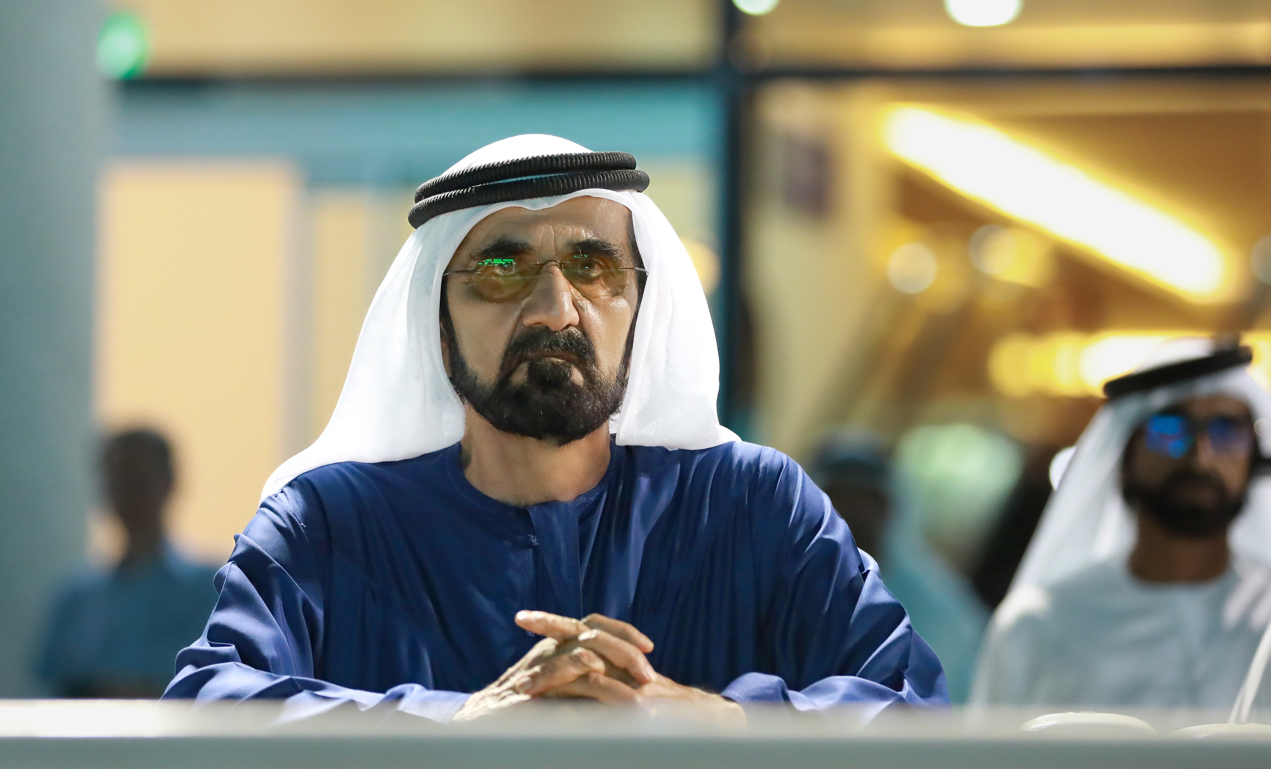 Mohammed Bin Rashid Attends The Second Dubai Breeze-Up Sale