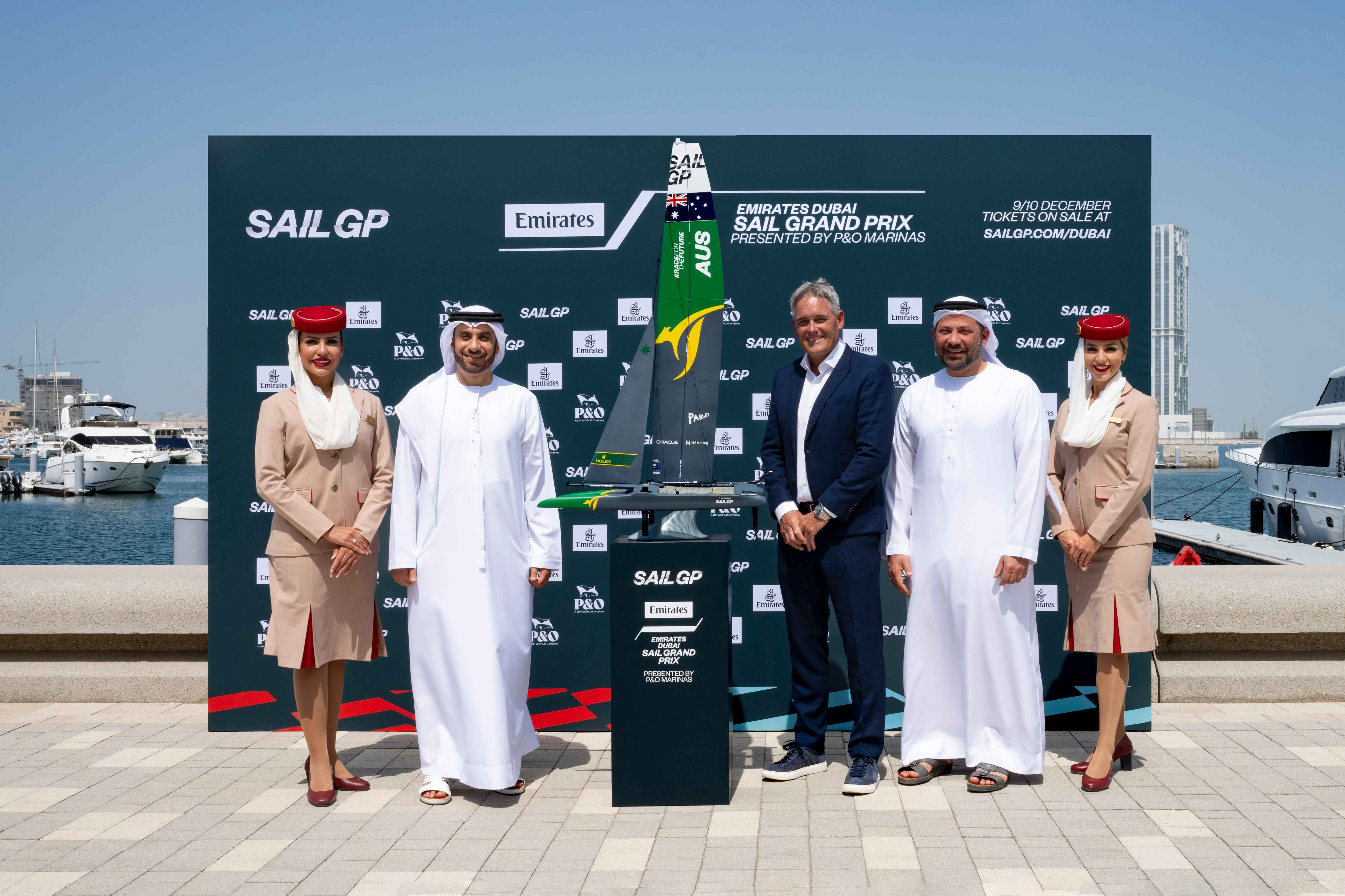 SailGP kehrt zum Emirates Dubai Sail Grand Prix, präsentiert von P&O Marinas, nach Dubai zurück