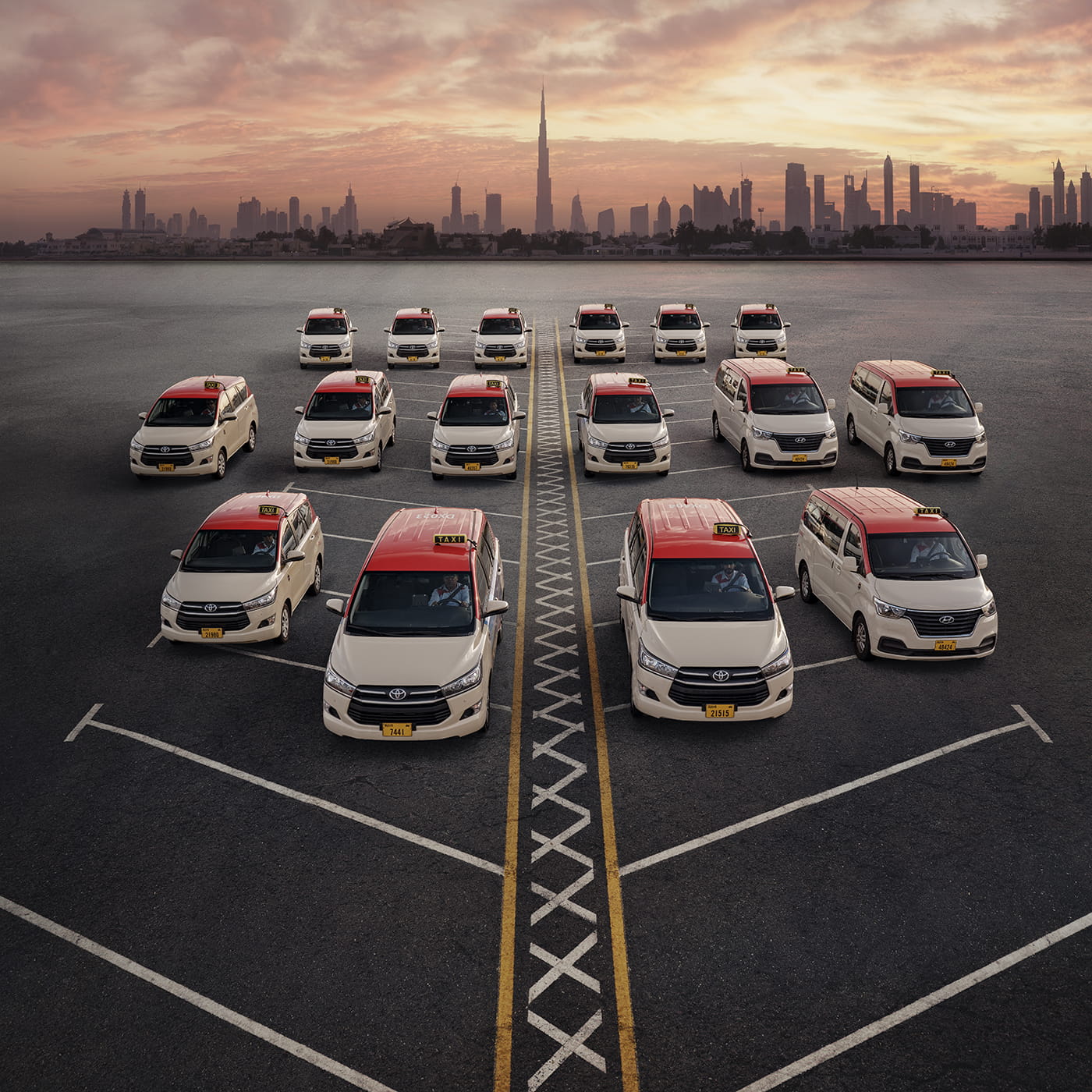 Dubai Taxi’s market share up to 46, with the total number of taxis