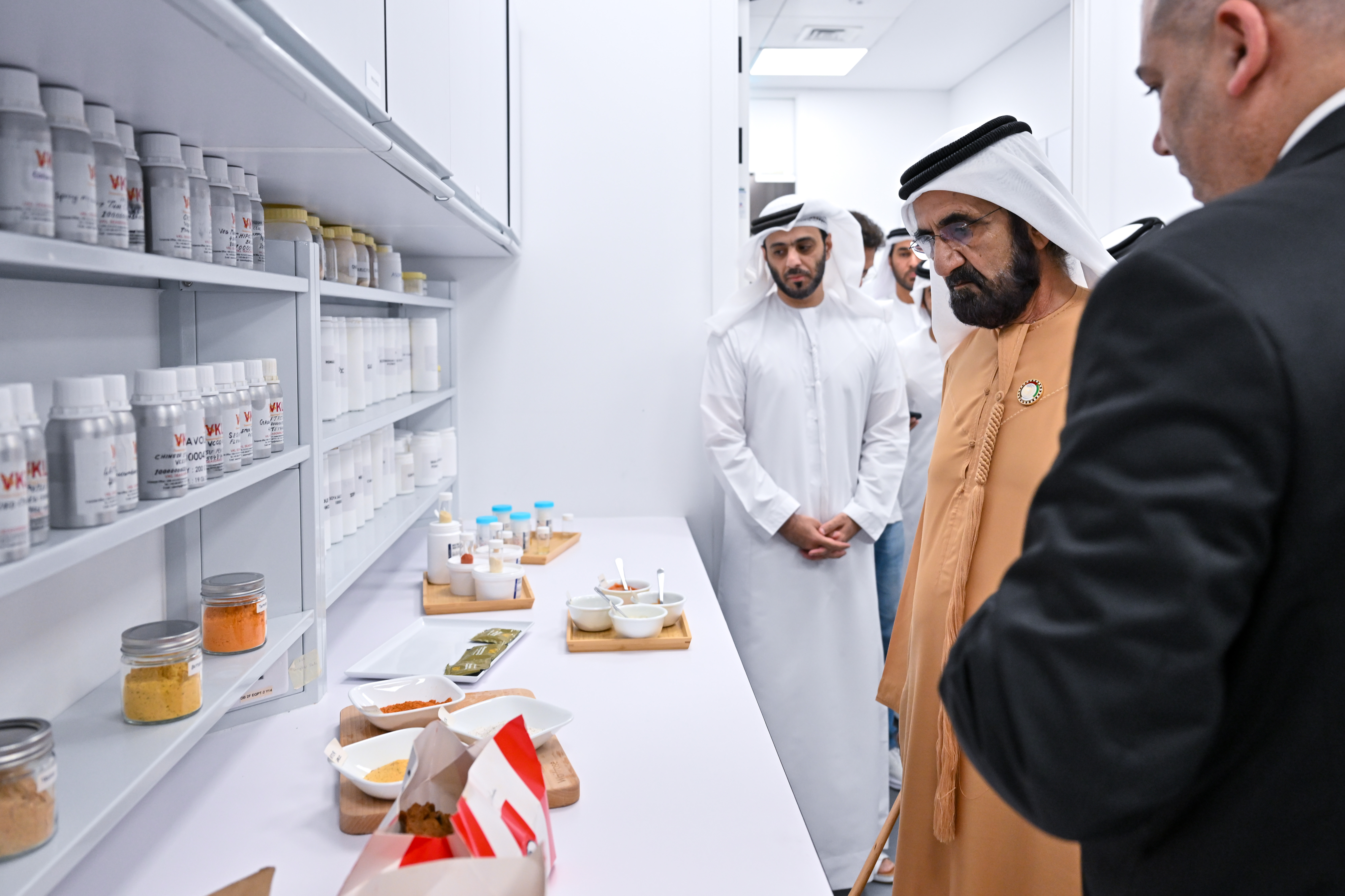 Mohammed Bin Rashid Visits Regional Hub Of Firmenich In Dubai Science Park