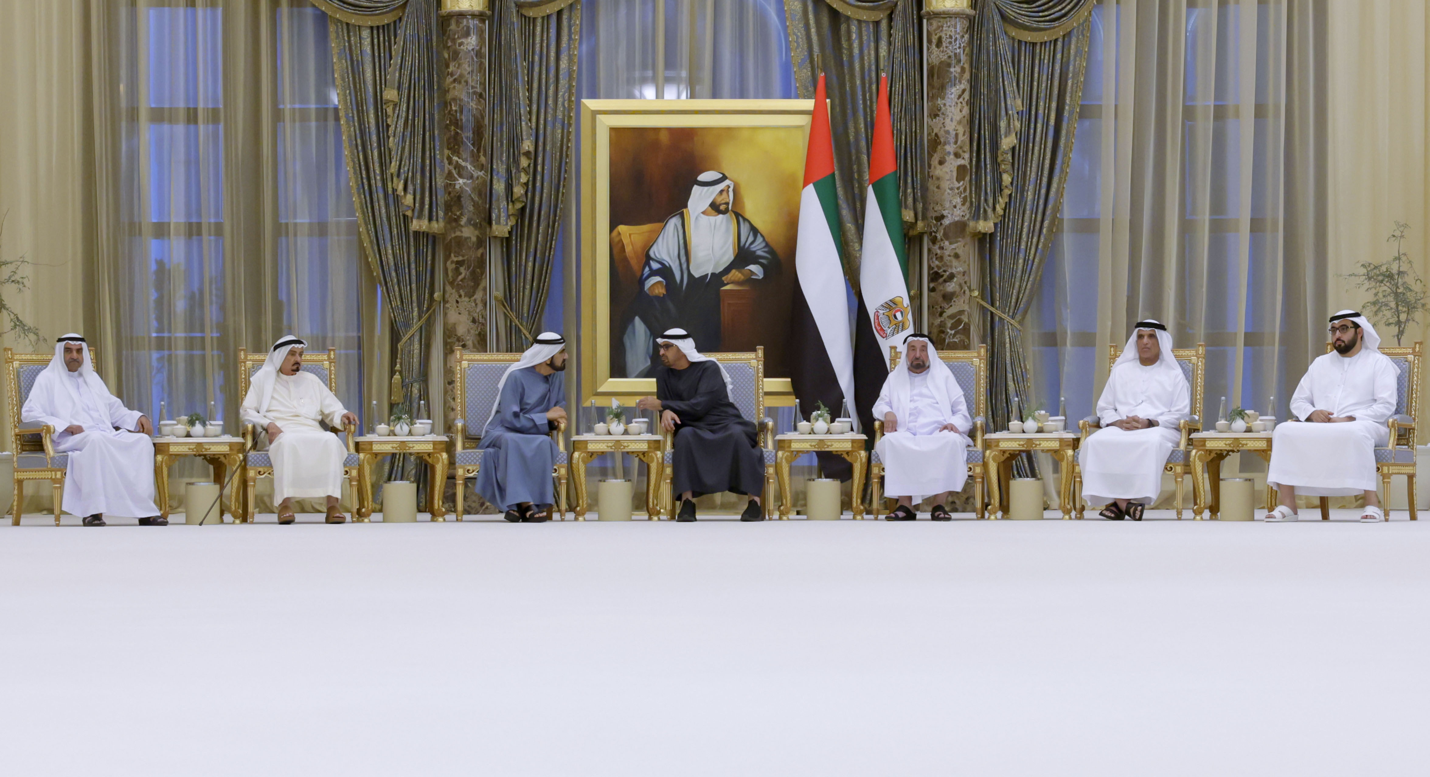 Uae Ruler Before UAE President receives Rulers of the Emirates, Crown Princes on ...