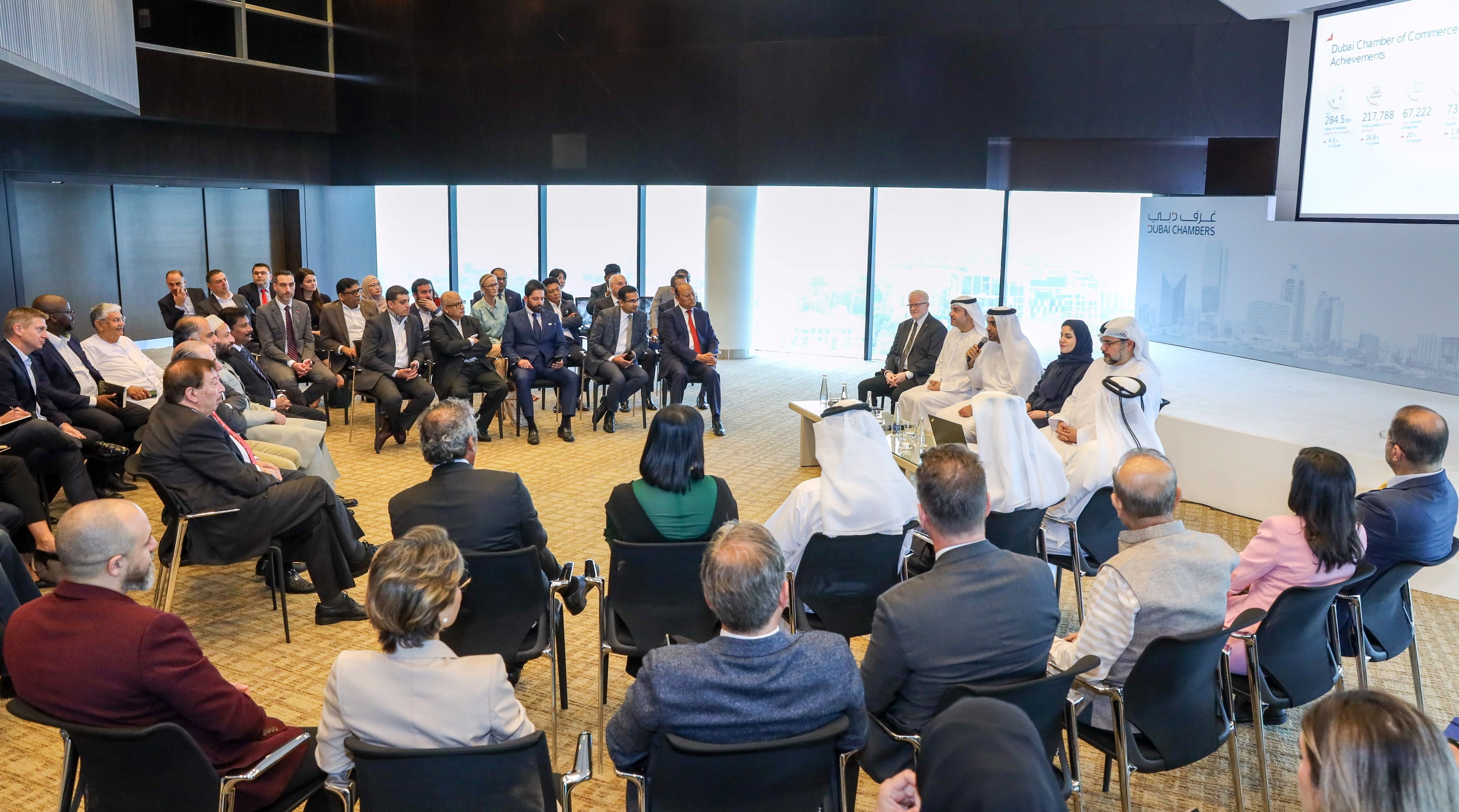 Dubai Chamber of Commerce hosts first quarterly meeting of Business ...