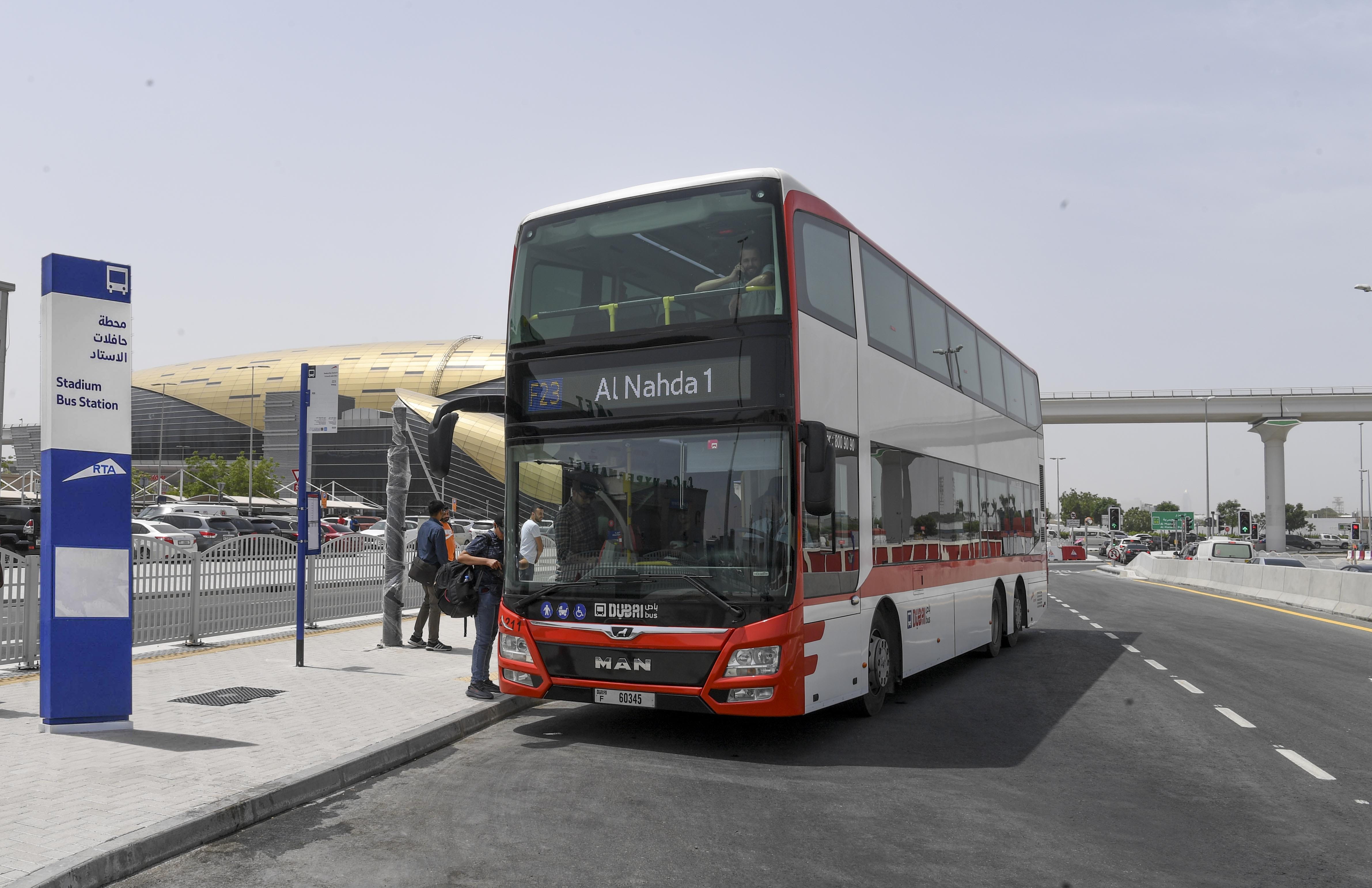 RTA Launches the 'Stadium' Bus Station, Improves Several Bus Routes