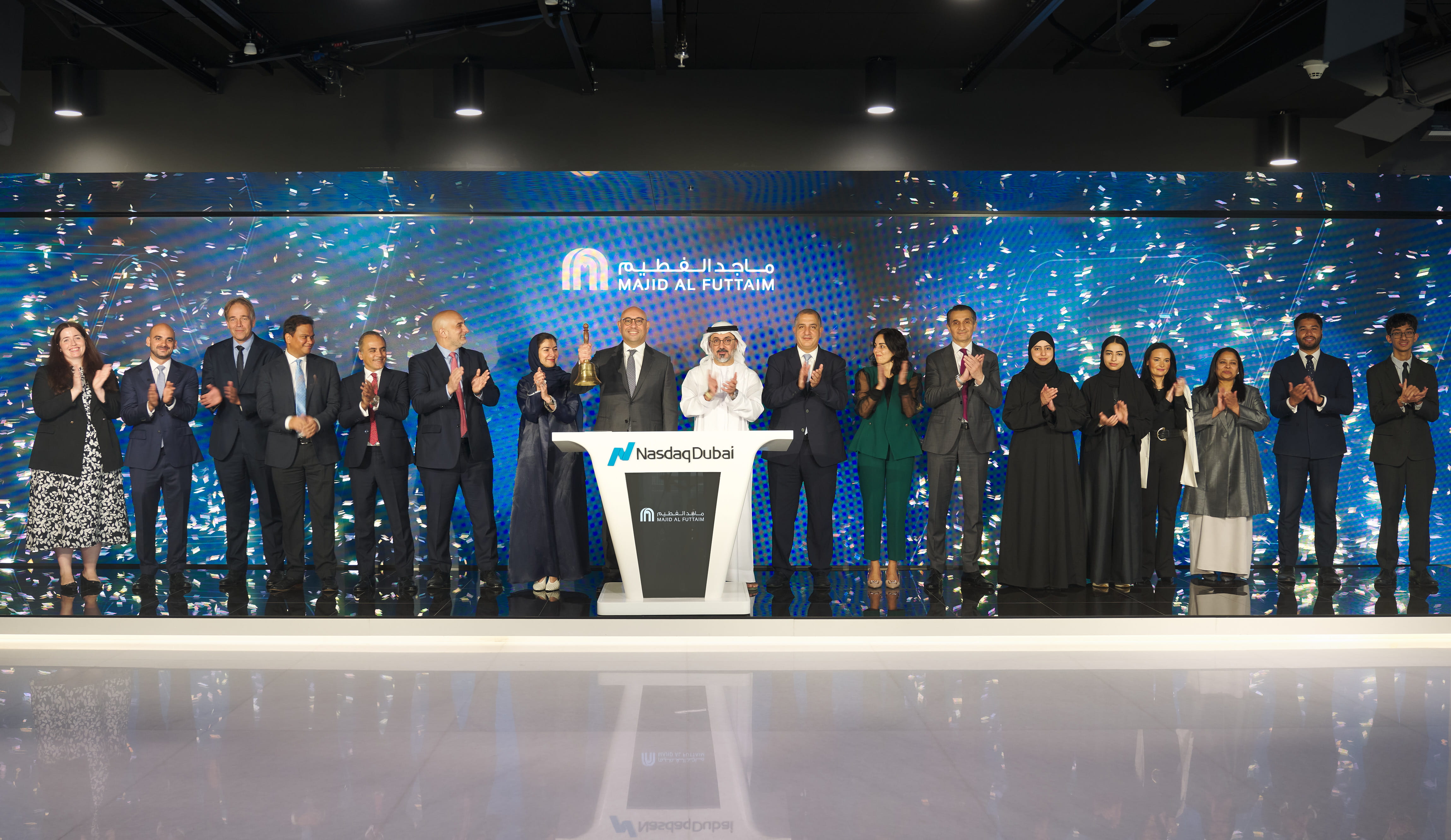 Majed Al Futtaim Sukuk Listing Bell Ringing Photo