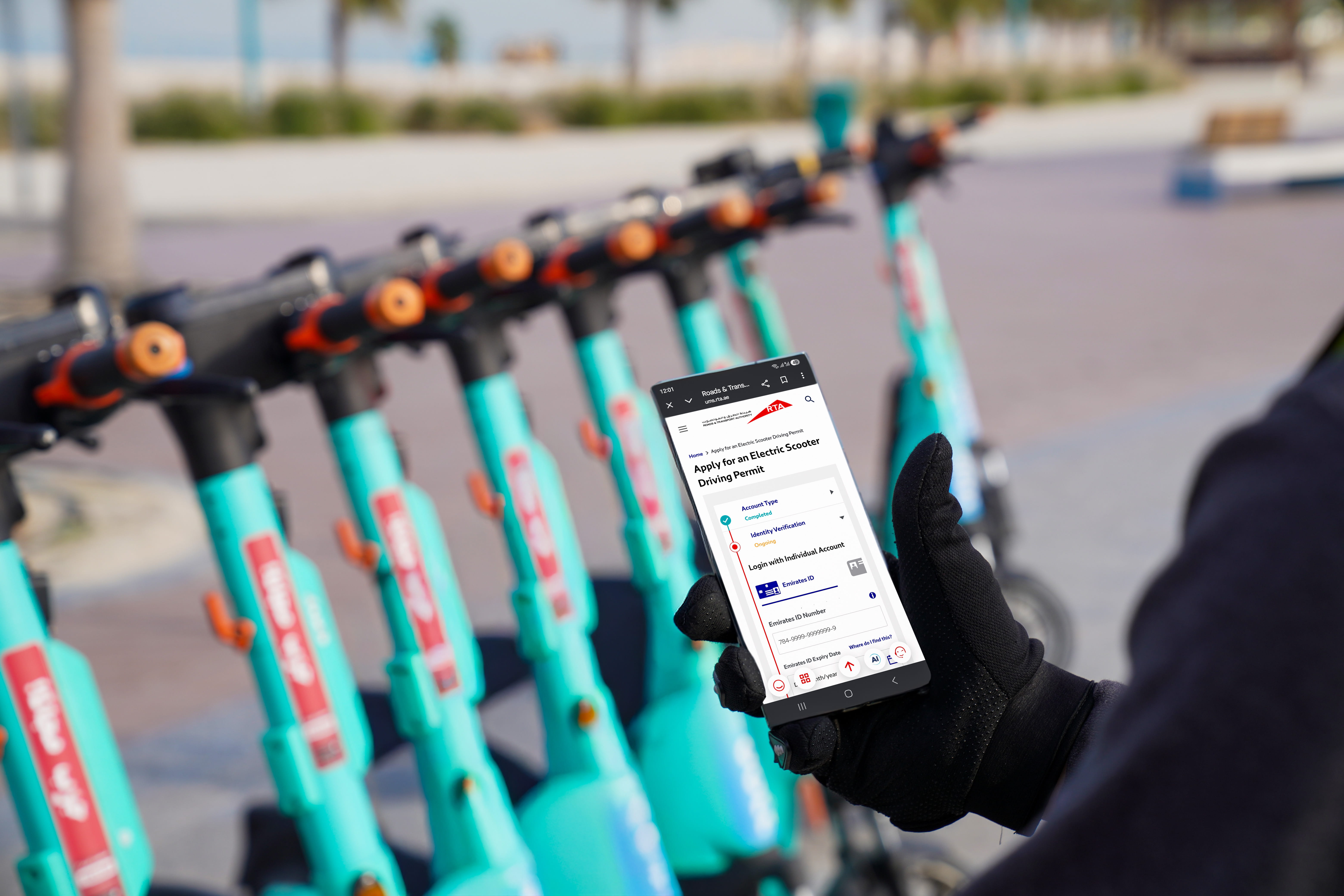 E-scooter Permit Application Service via RTA Dubai and Dubai Now apps (3)