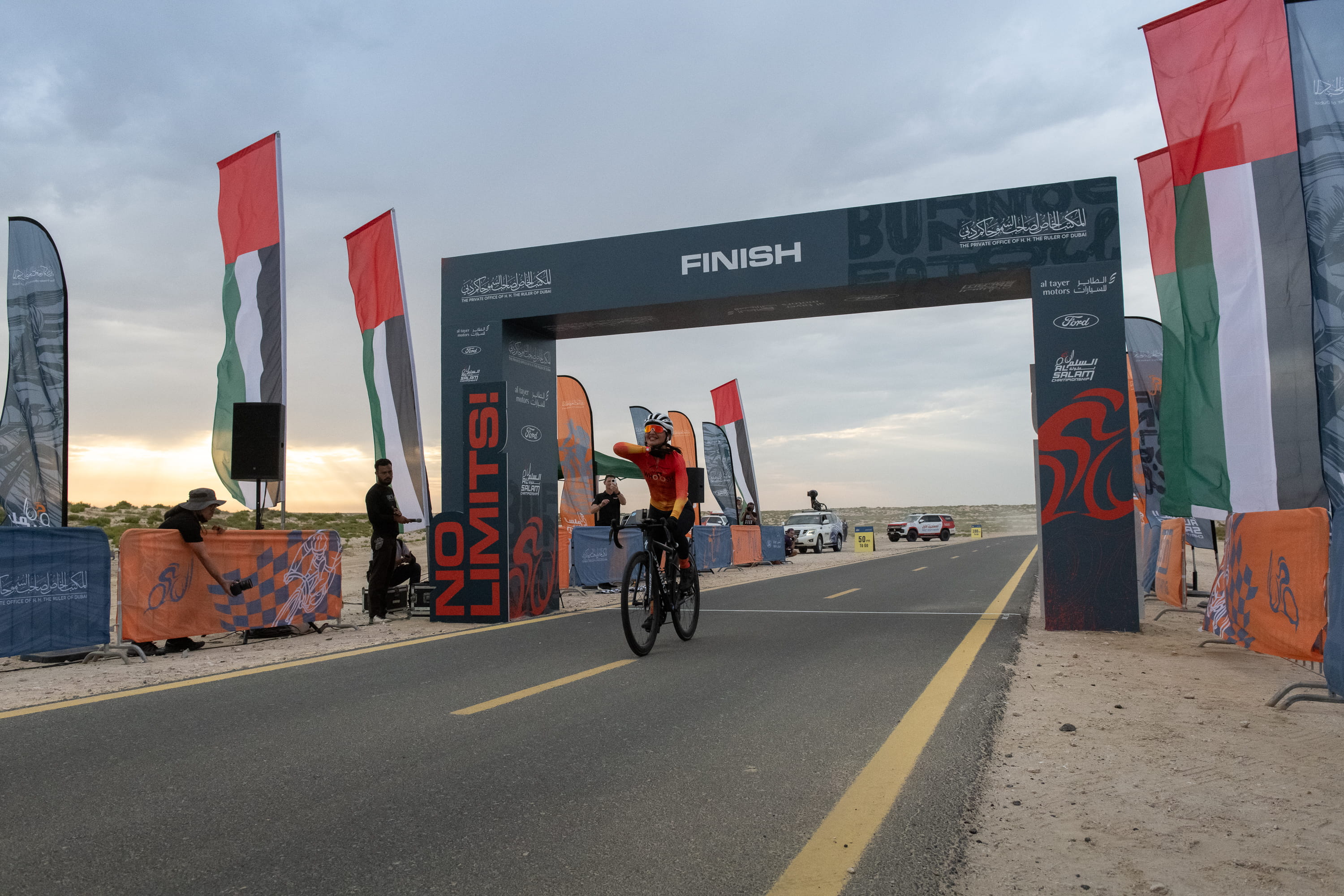 Mohammed bin Rashid attends Al Salam Cycling Championship’s Women’s ...
