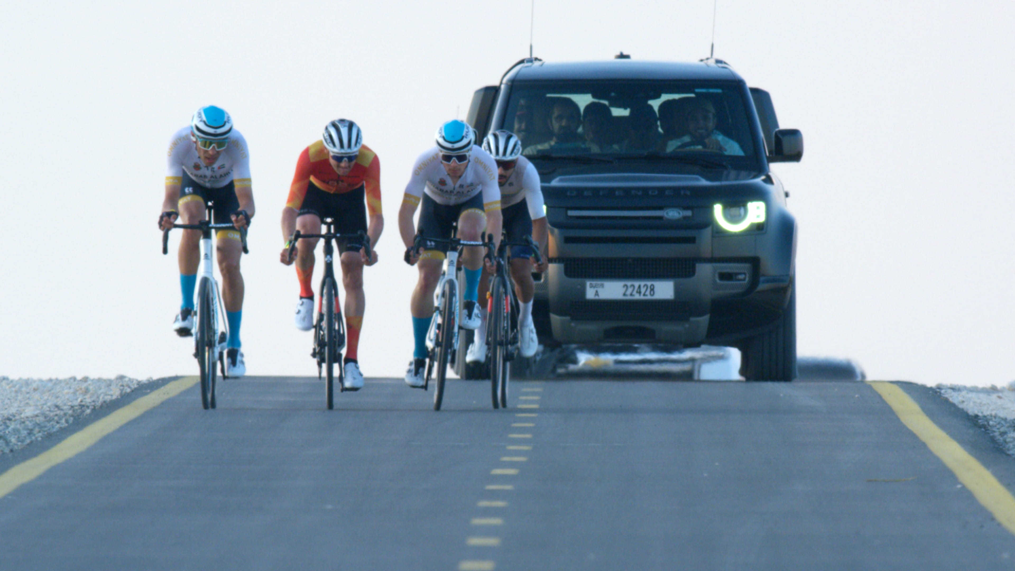 Mo Rashid Mohammed bin Rashid attends ‘Ruler’s Court Elite Men’s Cycling Race’