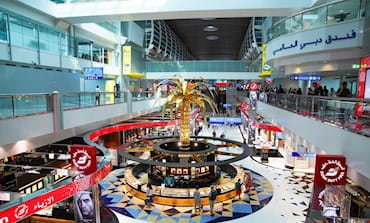 Dubai Duty Free shopping complex in Concourse C