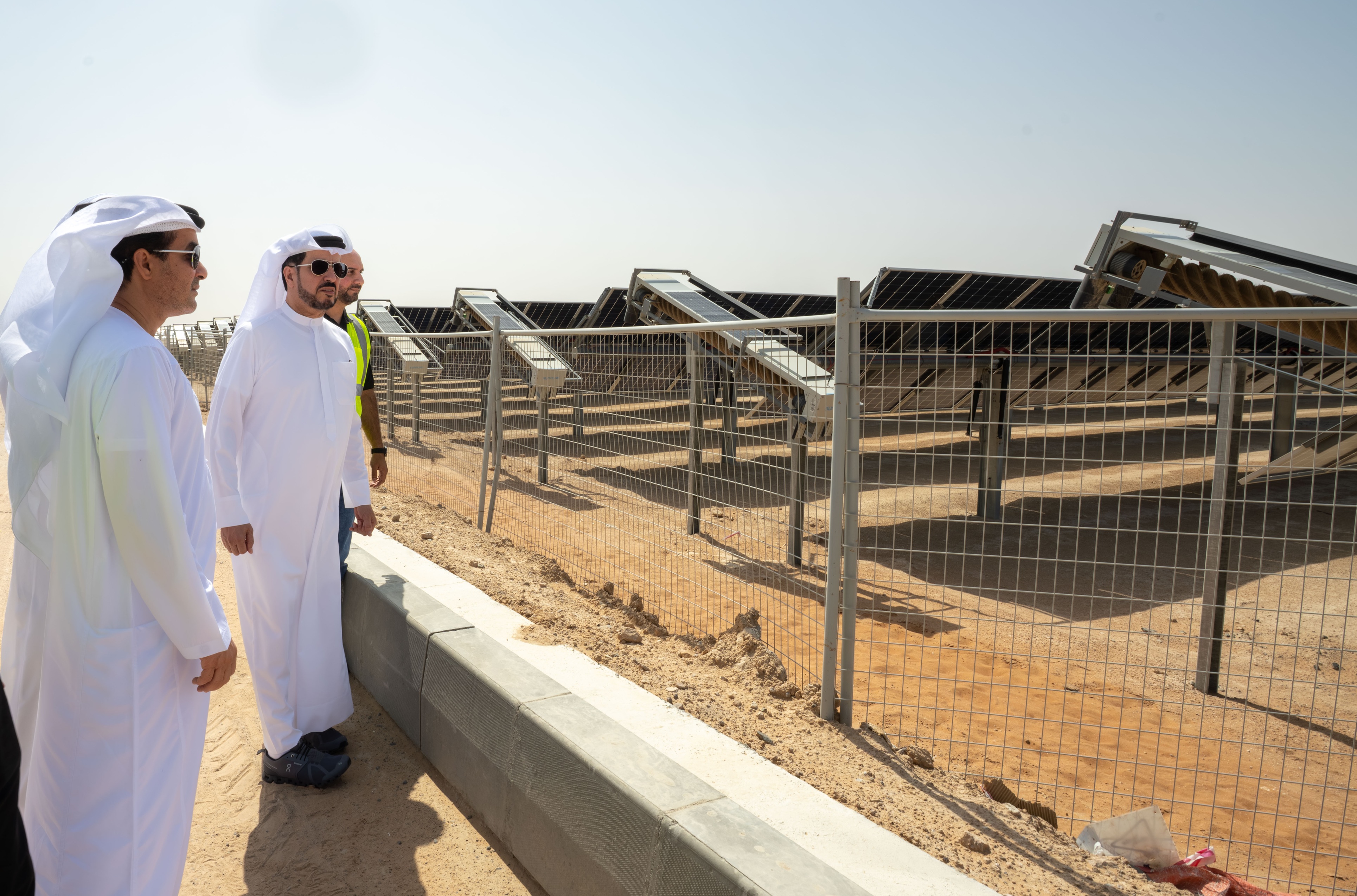 HE Saeed Mohammed Al Tayer reviews progress at the 1,800MW 6th phase of ...