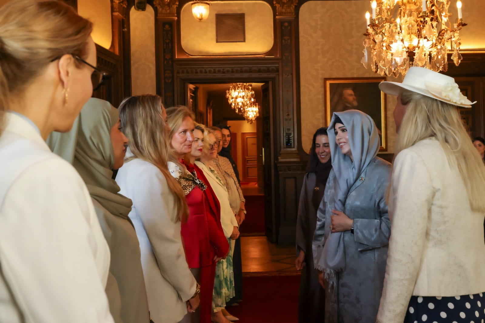 Latifa bint Mohammed meets with seniors women3