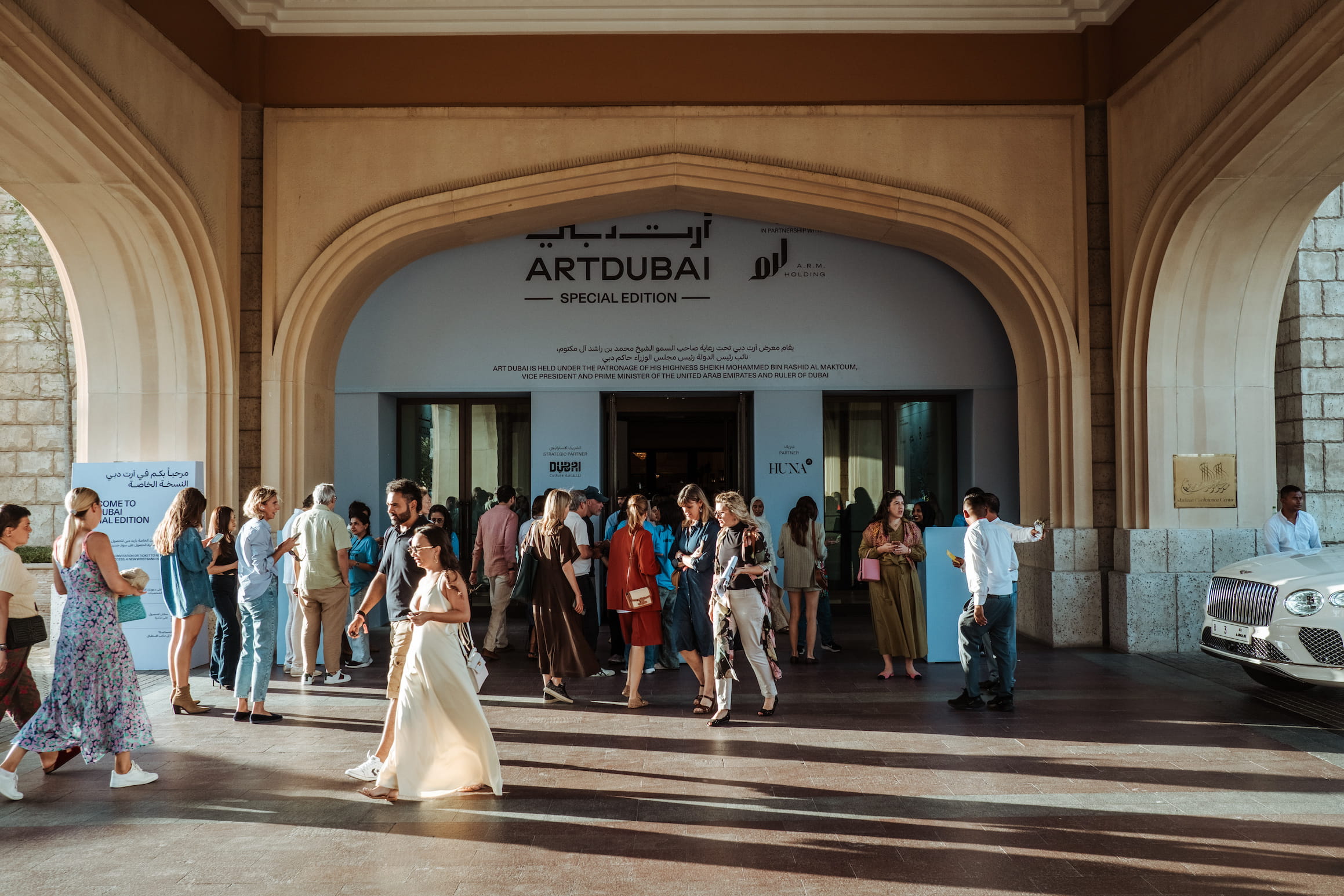 Art Dubai Special EditionVisitors at Art Dubais special editionCredit ZIMAjpg