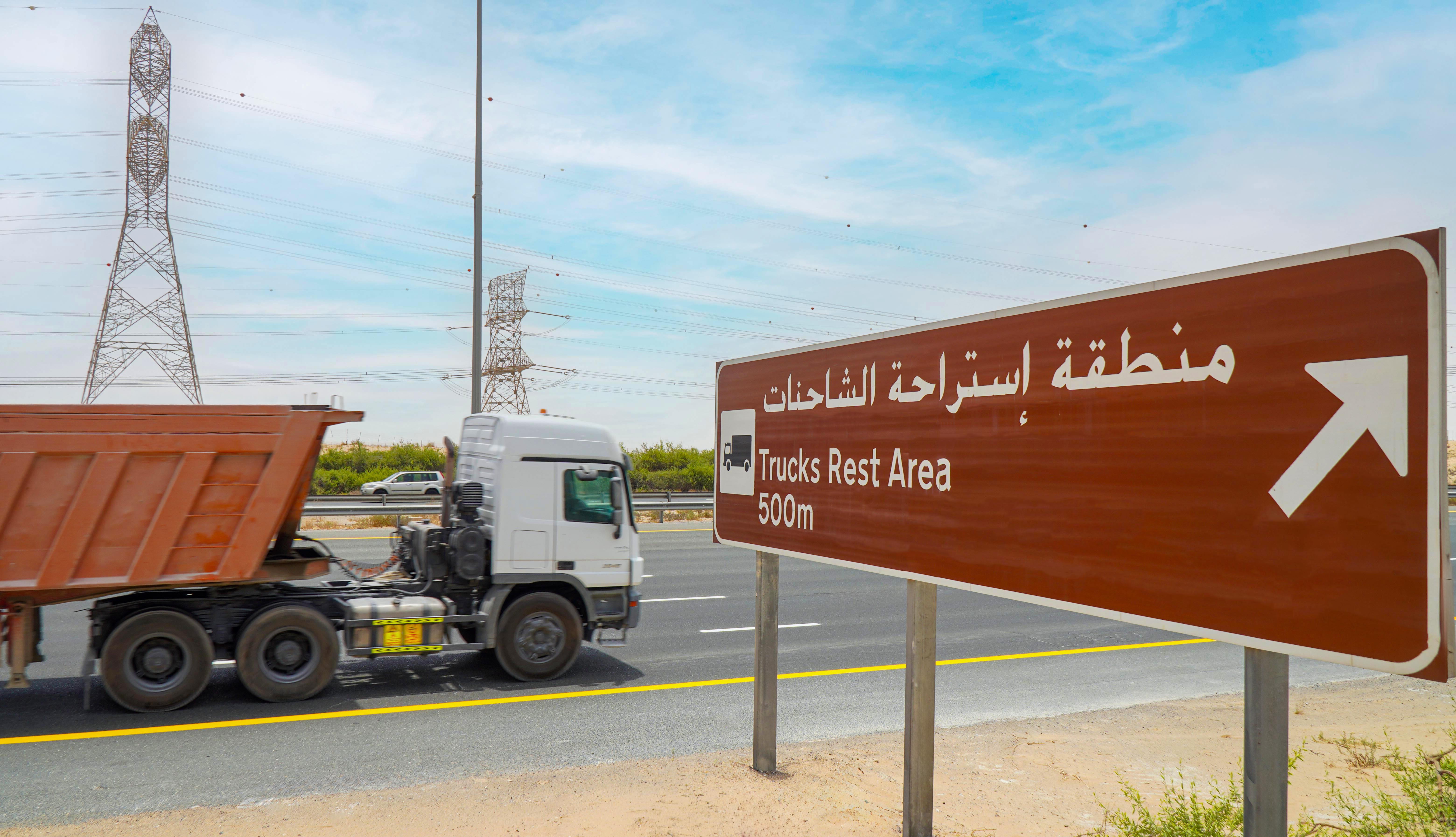 RTA Dubai Police Announce Truck Movement Restrictions on Roads Across Dubai from 1 October